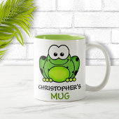 Personalisiert Frosch-Tasse Tasse
