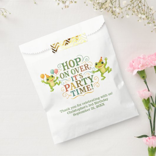 Personalisiert Froschkind Kinder Junge Mädchen Geb Geschenktütchen (Versiegelt)