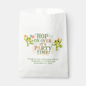 Personalisiert Froschkind Kinder Junge Mädchen Geb Geschenktütchen (Vorderseite)