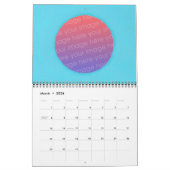 Personalisiert Fügen Sie Ihre eigenen Fotos DIY-Ka Kalender (Mär 2026)