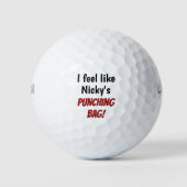 Personalisiert fühle ich mich wie ein knautschiges golfball (Vorderseite)
