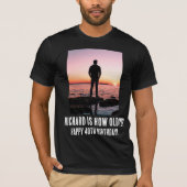 Personalisiert Funny 40. Meilenstein Geburtstag T  T-Shirt (Vorderseite)