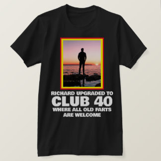 Personalisiert Funny 40. Meilenstein Geburtstag T T-Shirt