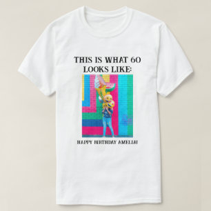 Personalisiert Funny 60. Meilenstein Geburtstag T T-Shirt
