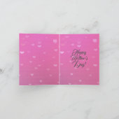 Personalisiert Funny Cat Foto Muttertag Karte (Innenseite)