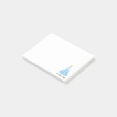 Personalisiert Funny Cinderella Cartoon Post-it Klebezettel (angewinkelt)