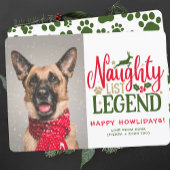 Personalisiert Funny Dog Weihnachten Niedliches Fo