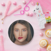 Personalisiert Funny Face Selfie Pappteller (Party)