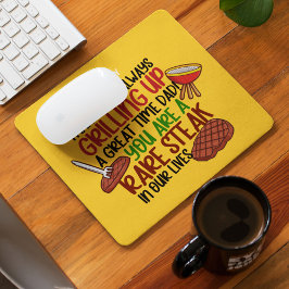 Personalisiert Funny Grill Koch Daddy Mousepad
