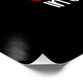 Personalisiert Funny Grill Koch Daddy Poster (Ecke)