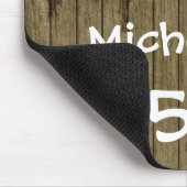 Personalisiert Funny Heilige Kuh 50. Geburtstag Hu Mousepad (Ecke)