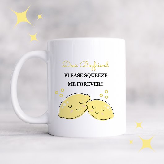Personalisiert Funny Lemon Kaffeetasse