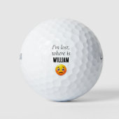 Personalisiert Funny Love Golf Balls Golfball (Vorderseite)