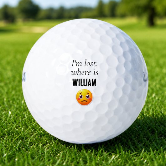 Personalisiert Funny Love Golf Balls Golfball