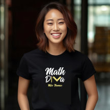 Personalisiert Funny Mathe Diva Lehrer