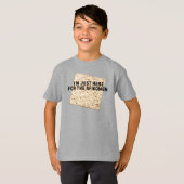Personalisiert Funny Matzoh Passover T-Shirt (Vorne ganz)