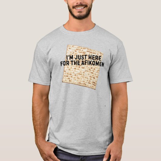Personalisiert Funny Matzoh Passover T-Shirt (Vorderseite)