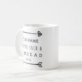 Personalisiert Funny Mug - Airhead Kaffeetasse (Vorderseite Links)