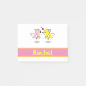 Personalisiert Funny Niedlich Fox Post-it Klebezettel (Vorderseite)