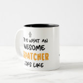 Personalisiert Funny Phantastisch Dispatcher Zweifarbige Tasse (Vorderseite Links)