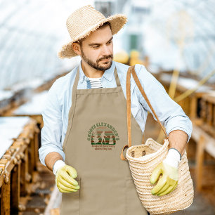 Personalisiert Funny Sasquatch Sanctuary Lange Schürze