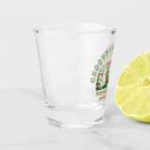 Personalisiert Funny Sasquatch Sanctuary Schnapsglas (Links)