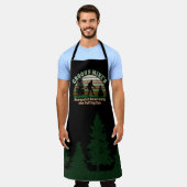 Personalisiert Funny Sasquatch Sanctuary Schürze (Getragen)
