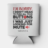 Personalisiert Funny Sprichwort Birthday Gag Dosenkühler (Vorderseite)