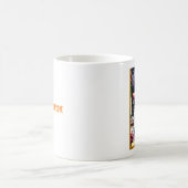 Personalisiert Funny Tarot Lehrerin Halloween Kaffeetasse (Mittel)