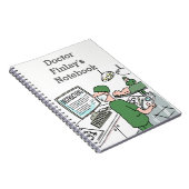 Personalisiert für Ärzte Notizblock (Rechte Seite)