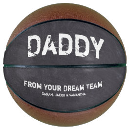 Personalisiert für Daddy, aus Team Basketball