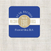 Personalisiert für dich! Class Wiedersehen Paper U Rechteckiger Pappuntersetzer