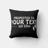 Personalisiert für die Familie Daddy Mommy Großpa Kissen (Vorderseite)