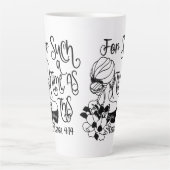 Personalisiert für eine solche Zeit Christlich Milchtasse (Vorderseite)