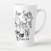 Personalisiert für eine solche Zeit Christlich Milchtasse (Rechts)