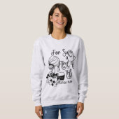 Personalisiert für eine solche Zeit Christlich Sweatshirt (Vorne ganz)