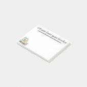 Personalisiert für Grundschullehrer Post-it Klebezettel (angewinkelt)