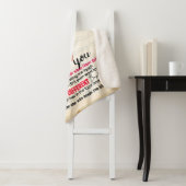 Personalisiert für meine Bestie, Freunde Geschenk Sherpadecke (Beispiel)