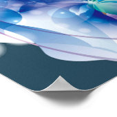 Personalisiert für meine Tochter aus dem Schmetter Poster (Ecke)