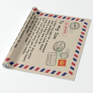 Personalisiert für meine Tochter aus der Mama Geschenkpapier