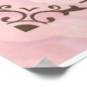 Personalisiert für meine zukünftige Ehefrau Poster (Ecke)