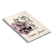 Personalisiert für so eine Zeit wie diese Schrift Notizblock (Rechte Seite)