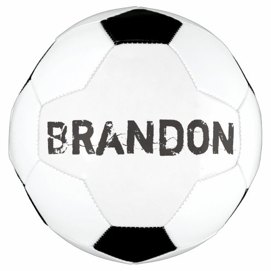 Personalisiert Fußball (Vorderseite)