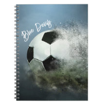 Personalisiert-Fußball-Ball-Notebook