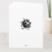 Personalisiert-Fußball-Geburtstagskarte Karte (Rückseite)