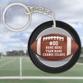 Personalisiert, Fußball Geschenke für Spieler. Foo Schlüsselanhänger