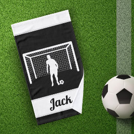 Personalisiert Fußball Goalie Goalkeeper Football  Handtuch