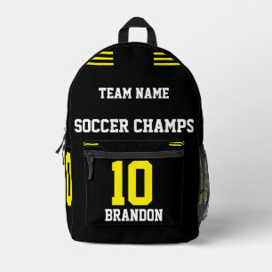 Personalisiert-Fußball-Y & W-Backpack Bedruckter Rucksack