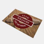 Personalisiert Fußmatte (Schrägansicht)