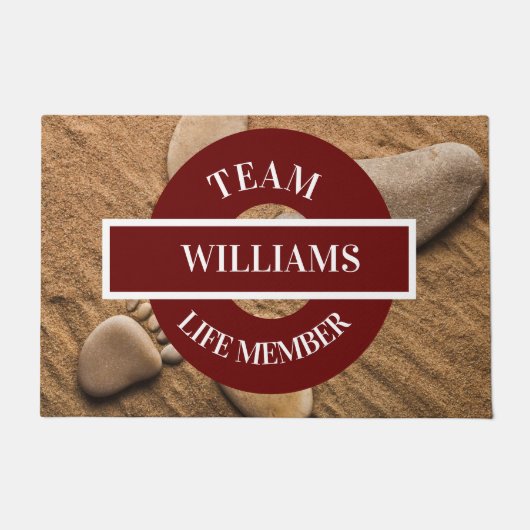 Personalisiert Fußmatte (Vorderseite)